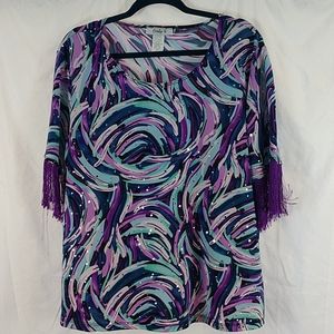 Only 9 / women’s short sleeve plus size blouse